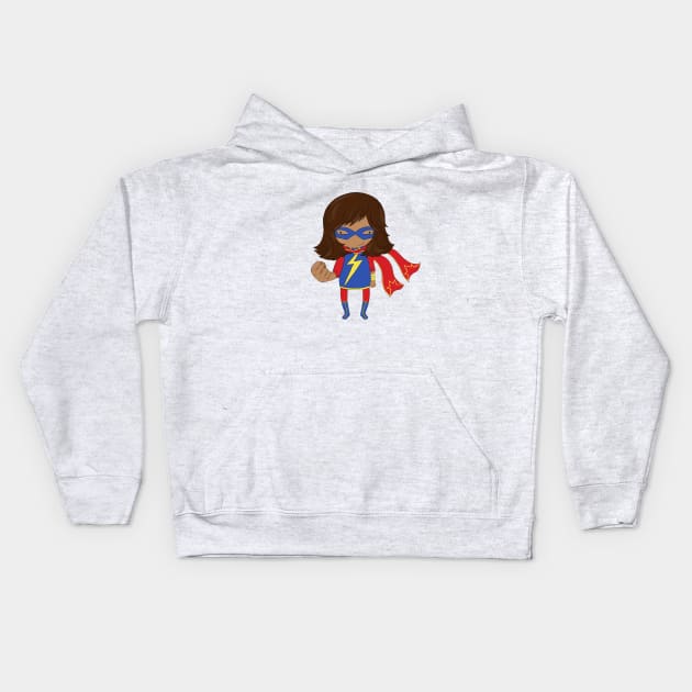 Ms Marvel-ous Kids Hoodie by Jen Talley Design